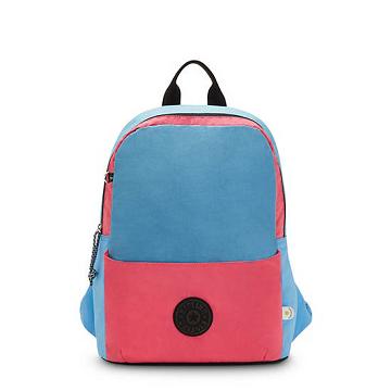 Kipling Sonnie 15" Backpack Laptop Táska Kék Piros | HU 1671JP